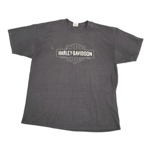 2008 Harley Davidson Chadds Fort Pennsylvania Short Sleeve T-Shirt 2X Gray